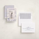 "Tis the Sea Sun" - Holiday Cards in Ocean by Pink House Press - Assembled