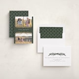 "Trio" - Holiday Cards in Fern by Michelle Taylor - Assembled