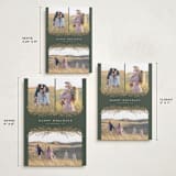 "Trio" - Holiday Cards in Fern by Michelle Taylor - Formats Available
