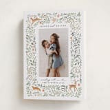 "Festive Woodland Forest" - Holiday Cards in Cypress by Hannah Williams - Folded Card