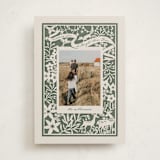 "Woodland Papercut" - Holiday Cards in Pine by Leia Matt - Front