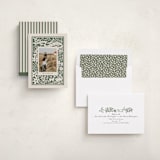 "Woodland Papercut" - Holiday Cards in Pine by Leia Matt - Assembled