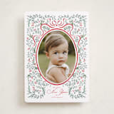 "Charming" - Holiday Cards in Cherry by Tamara Hilje - Front