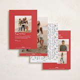 "Charming" - Holiday Cards in Cherry by Tamara Hilje - Back of Card Options