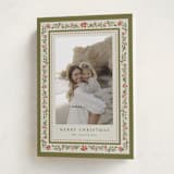 "Holiday Frame" - Holiday Cards in Persimmon by Chris Griffith - Folded Card