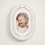 "Chantilly" - Holiday Cards in Dove by Karidy Walker - Front