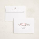 "Chantilly" - Holiday Cards in Dove by Karidy Walker - FREE Recipient Addressing