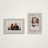 "Cardinals" - Holiday Cards in Cream by Kristen Knechtel - Photo Orientation Options