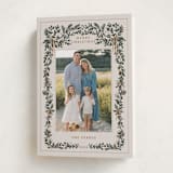 "Merriest Botanicals" - Holiday Cards in Champagne by Angel Walker - Folded Card