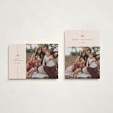 "Bow" - Holiday Cards in Gumdrop by Pixel and Hank - Photo Orientation Options