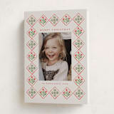 "Gretchen" - Holiday Cards in Ivory by Petra Kern - Folded Card