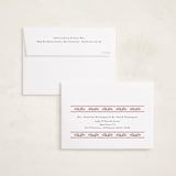 "Floral Folk" - Holiday Cards in Holly Berry by Mansi Verma - FREE Recipient Addressing