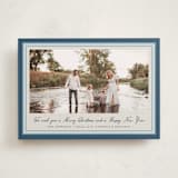 "Oasis" - Holiday Cards in Blue Spruce by Petra Kern - Front