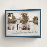 "Oasis" - Holiday Cards in Blue Spruce by Petra Kern - Folded Card