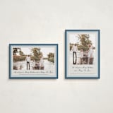 "Oasis" - Holiday Cards in Blue Spruce by Petra Kern - Photo Orientation Options