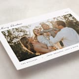 "Christmas Card" - Holiday Cards in Snowcap by Pixel and Hank - Detail