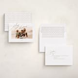 "Topper" - Holiday Cards in Golden by Jessica Williams - Assembled