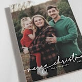 "Merry for the Holidays" - Holiday Cards in Snow by Chris Griffith - Detail