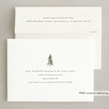 "Merry for the Holidays" - Holiday Cards in Snow by Chris Griffith - FREE Recipient Addressing