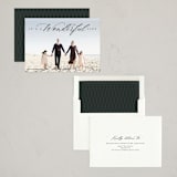 "It's A Wonderful Life" - Holiday Cards in Coal by Heather Cairl - Assembled