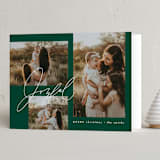 "Edit" - Holiday Cards in Forest by Everett Paper Goods - Folded Card