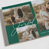 "Edit" - Holiday Cards in Forest by Everett Paper Goods - Detail