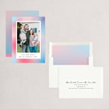 "Sparkling" - Holiday Cards in Cotton Candy by Carly Reed Walker - Assembled
