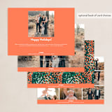 "joyful dash" - Holiday Cards in Holly Berry by Robin Ott - Back of Card Options