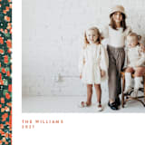 "joyful dash" - Holiday Cards in Holly Berry by Robin Ott - Detail