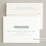 "Edge Dip" - Holiday Cards in Oceana by Julie Murray - FREE Recipient Addressing