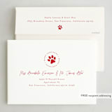 "Meowy Christmas" - Holiday Cards in Rose Cheeks by Lisa McLean - FREE Recipient Addressing