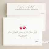 "Barking holiday" - Holiday Cards in Santa Suit by Creo Study - FREE Recipient Addressing