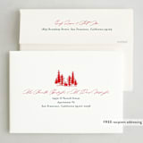 "New Home Same Us" - Holiday Cards in Candy Cane by Mansi Verma - FREE Recipient Addressing