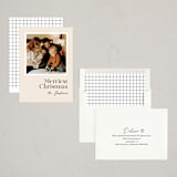 "Photo Snap" - Holiday Cards in Onyx by Genna Blackburn - Assembled