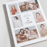 "too merry" - Holiday Cards in Sagewood by Design Lotus - Detail