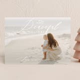 "Everlasting Joy" - Holiday Cards in Linen by Lori James - Front
