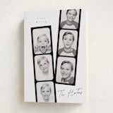 "Snapshots" - Holiday Cards in Snowfall by Leah Bisch - Folded Card