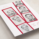 "Snapshots" - Holiday Cards in Santa Suit by Leah Bisch - Detail
