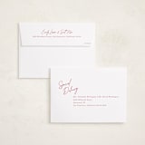"Snapshots" - Holiday Cards in Santa Suit by Leah Bisch - FREE Recipient Addressing