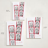 "Snapshots" - Holiday Cards in Santa Suit by Leah Bisch - Formats Available