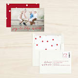"simple joy" - Holiday Cards in Cherry by Erin Hodges - Assembled