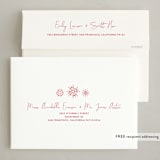 "jubilance" - Holiday Cards in Peppermint by Laura Bercovich - FREE Recipient Addressing