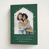 "Christmas Move" - Holiday Cards in Juniper by Erica Krystek - Folded Card