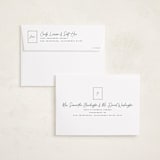 "Return Address" - Holiday Cards in Spruce by Gwen Bedat - FREE Recipient Addressing