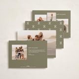 "Grand Greetings" - Holiday Cards in Pine Tree by Laura Hankins - Back of Card Options