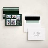 "Stamp Collection" - Holiday Cards in Evergreen by Amy Payne - Assembled