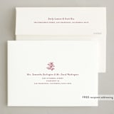 "Botanical Joy" - Holiday Cards in Candy Cane by Shari Margolin - FREE Recipient Addressing
