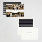 "Six Photo Split" - Holiday Cards in Ebony by Nicole Walsh - Assembled