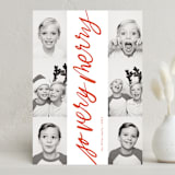 "The Merriest Bunch" - Holiday Cards in Stocking by Alicia Schultz - Front