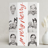 "The Merriest Bunch" - Holiday Cards in Stocking by Alicia Schultz - Folded Card